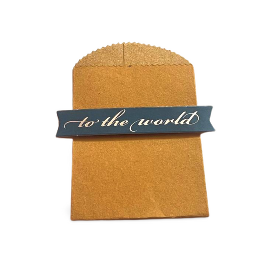 To The World Journal Envelope