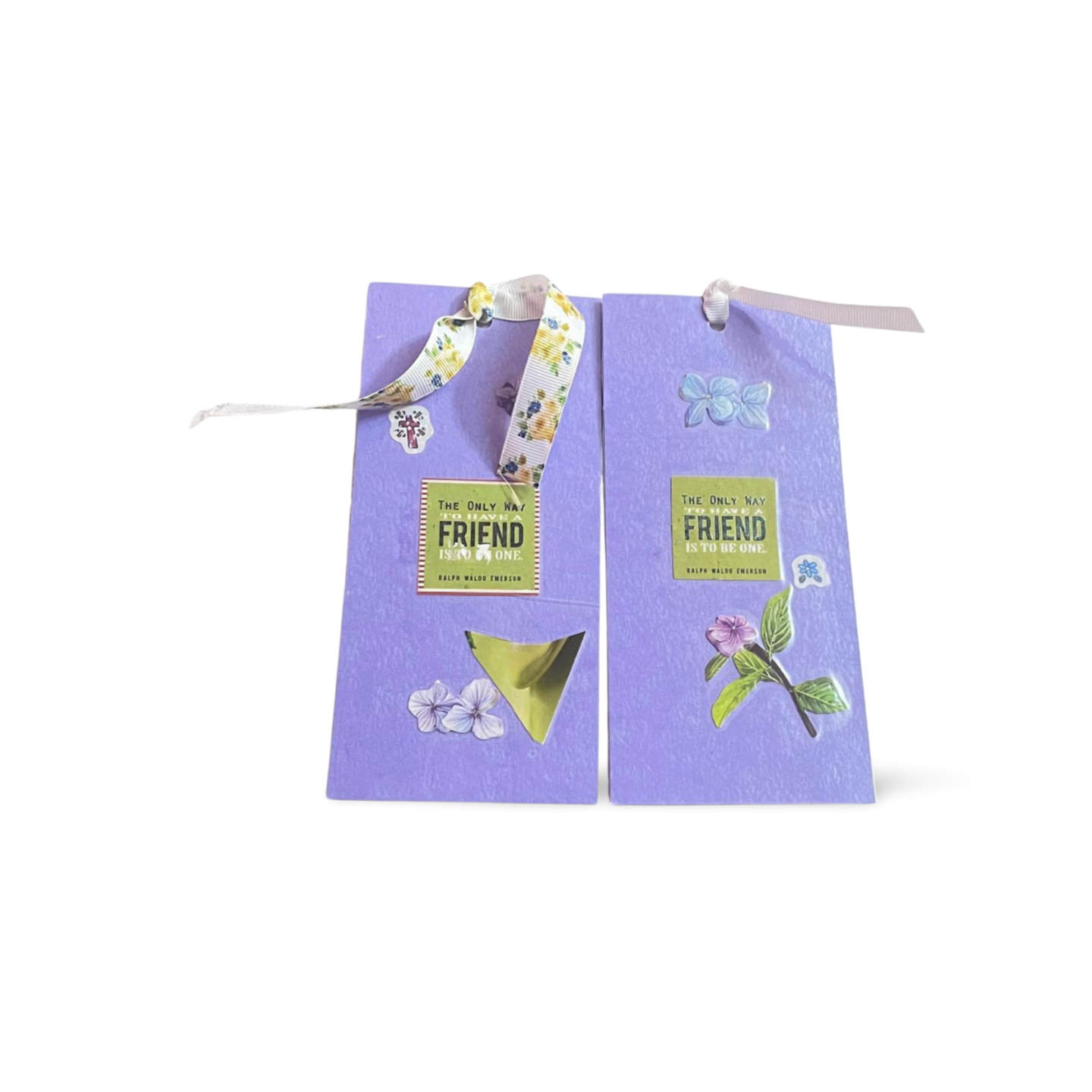 Friend 2pck Purple Bookmark