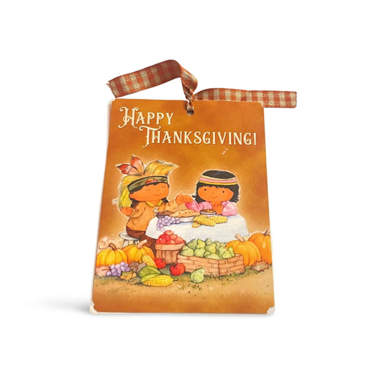 Happy Thanksgiving Large book mark card