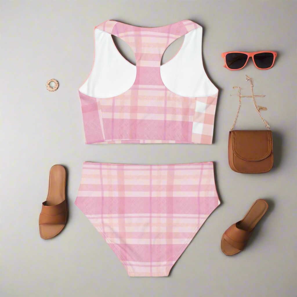 Girls Two Piece Swimsuit